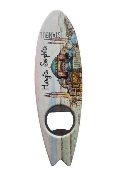 GALATA GIFT اسطنبول تحت عنوان فتاحة الزجاجات المغناطيس - الصودا والغاز وفتاحة الثلاجة، على شكل سمكة
