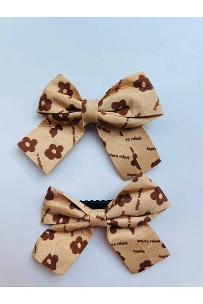 GALATA GIFT Agrafă clemă cu panglică, clemă, clemă dublă de păr, model, clemă