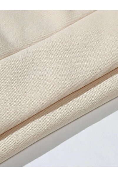 Altamira Unisex Μπεζ Καλιφόρνια με στάμπα oversize φούτερ με κουκούλα