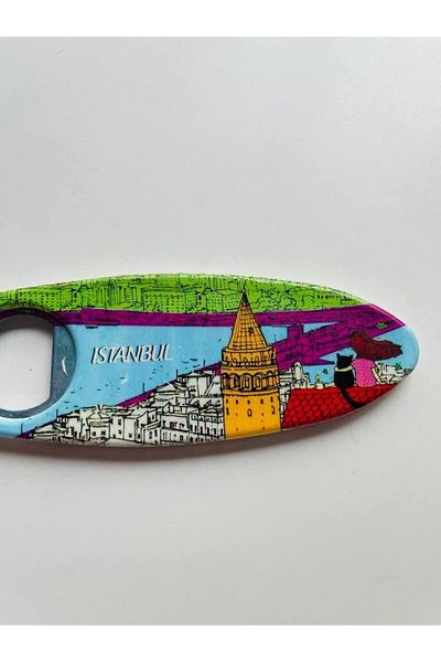 GALATA GIFT Surfboard Shaped Bottle Opener, Opener, Opener Magnet