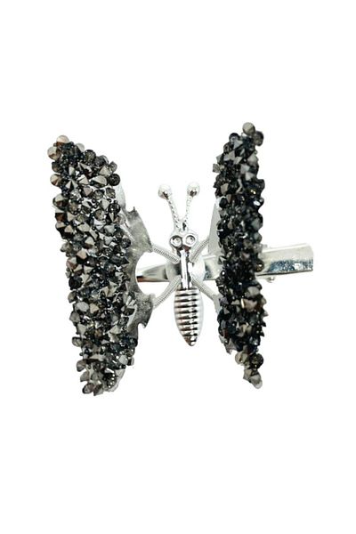 GALATA GIFT New Fashion - Cataramă tip fluture de 4 cm, aligator cu aripi de primăvară