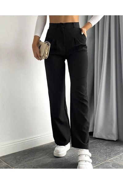 Style Palazzo-Hose mit hoher Taille – stilvolles Design