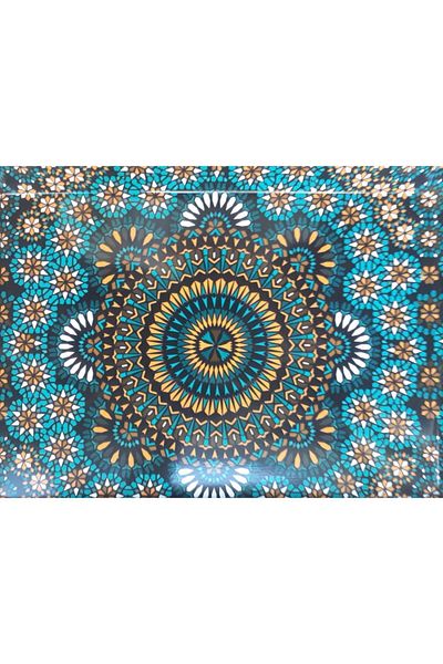 NiceandBonita Dark Green Tones Weighted Presentation and Self-Service Tray