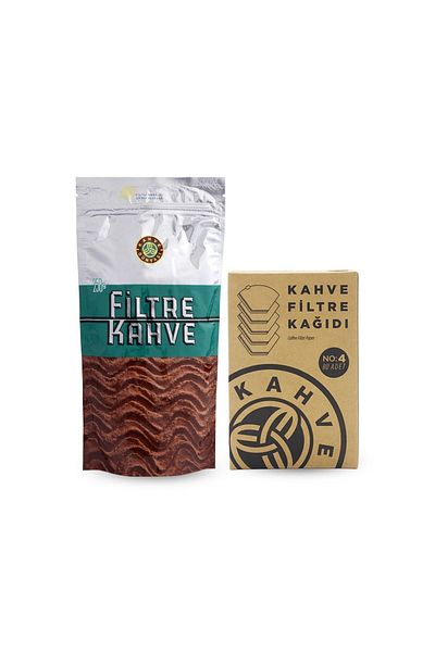 Kahve Dünyası Filter Coffee And Filter Coffee Paper