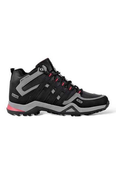 Liger Men's Winter Sports Boots - Trekking, Black and Red