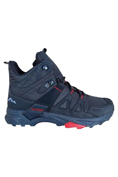 Liger Ανδρικές μπότες Outdoor Trekking Cold Proof ΜΑΥΡΟ
