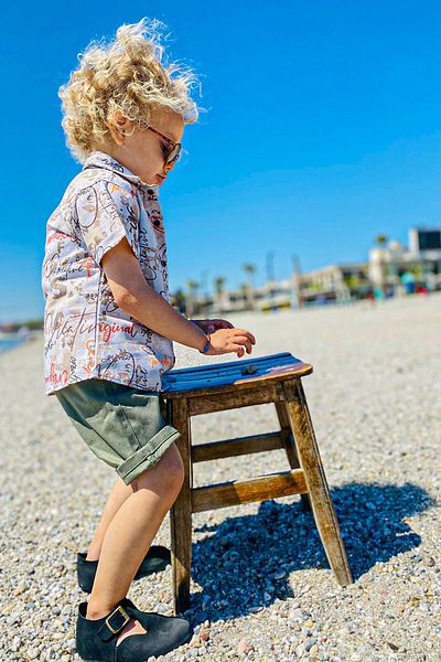 LULU Kids Boy's Sports Summer Top and Bottom Set 3 Pieces Model "Aras