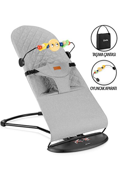 Hoffie Balance Lüx Cotton Üç Kademeli Sallanan Ana Kucağı Katlanır (OYUNCAK APARATLI VE SEYAHAT ÇANTALI)