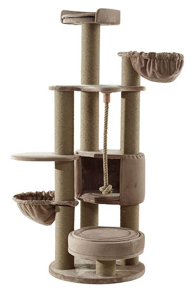 Pet Dreams Paris Luxury Cat Tree - Scratching and Resting Features