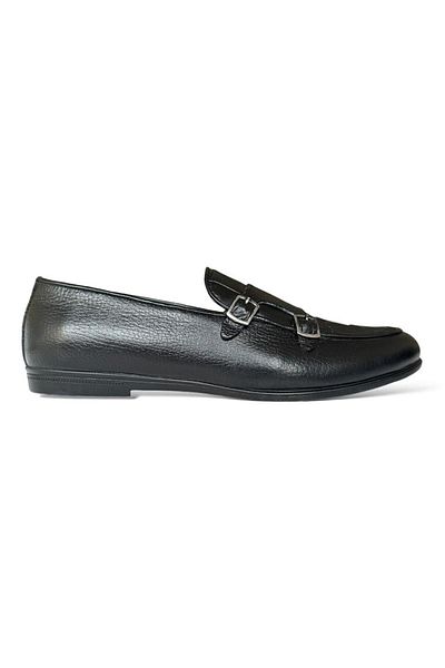Liger Men's Leather Classic Shoes BLACK