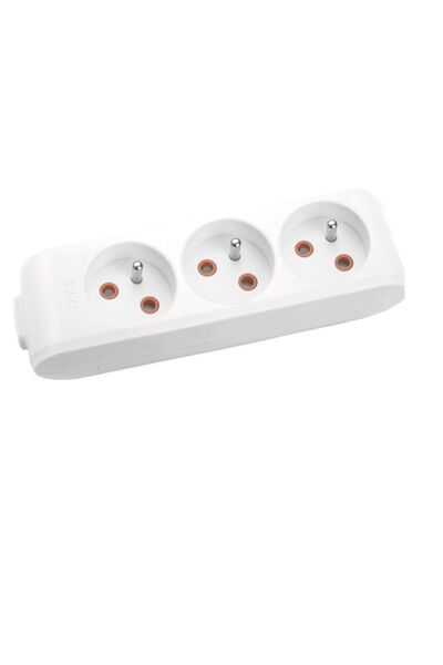 VİKO 3'lü Ups Li (KABLOSUZ) Grup Priz, Uzatma Başlığı Viko