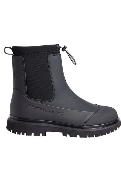 Calvin Klein Women's Stylish Designed Smart Lace-up Black Boots & Bootie Suitable for Daily Use Yw0yw01065-beh