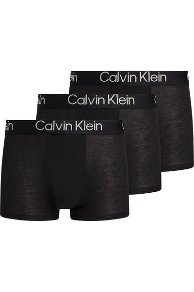 Calvin Klein بوكسر رجالي أسود بشريط مطاطي - للاستخدام اليومي - 000nb3187a-7v1