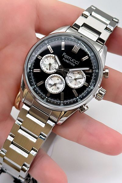 Ferrucci Function Steel Cord Men's Wristwatch