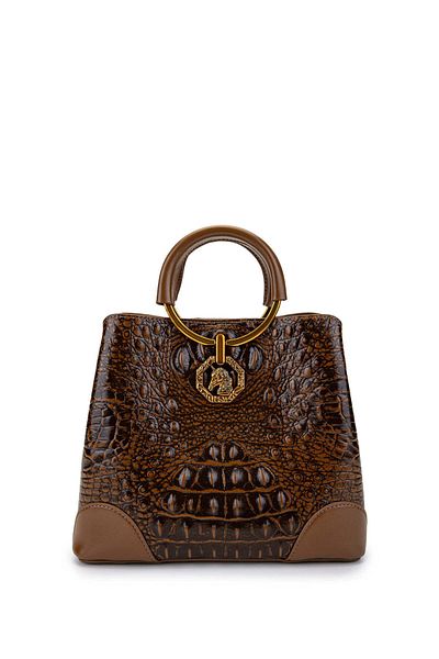 Tamer Tanca Women's Shoulder Bag - Vegan Camel