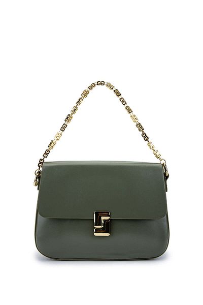 Tamer Tanca Green Vegan Women's Shoulder Bag