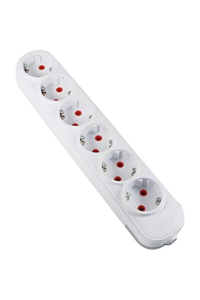 VİKO Viko 6'lı Topraklı Kablosuz Grup Priz