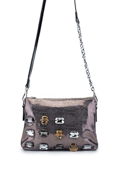 Tamer Tanca Vegan Women's Shoulder Bag - Metallic Design