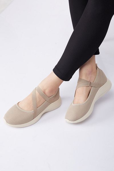 TOFİSA Women's Mink Elastic Mesh Sports Shoes - 24929
