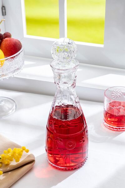 Glamis Selen Concept Bahar Model El Yapımı Cam Karaf