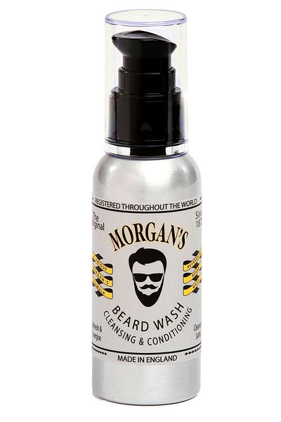 Morgan's Pomade 100 ml Argan Oil Beard Wash - Beard Care Shampoo
