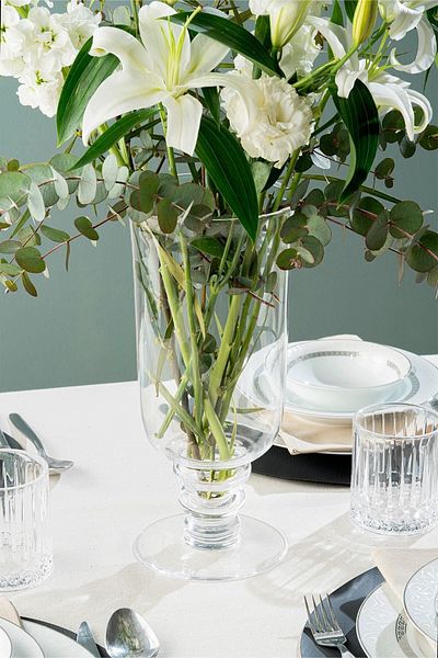 Glamis Selen Concept Local Model Handmade Glass Pedestal Vase