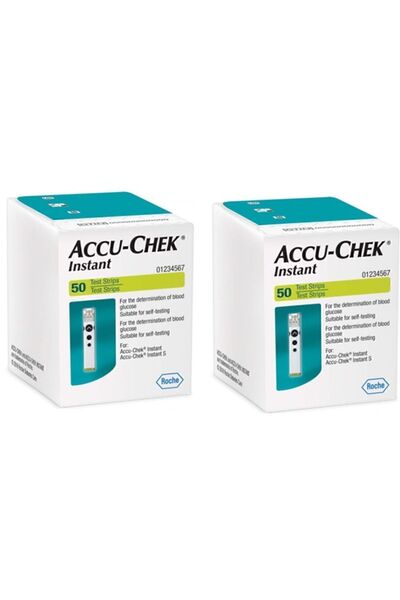Accu Chek Accu-Chek Instant Ölçüm Çubuğu 50 Adet 2 Adet