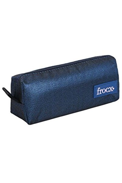 paldem Frocx Parlak Lacivert Kalem Çantası Mavi Simli Kalemlik Anaokulu Kalem...