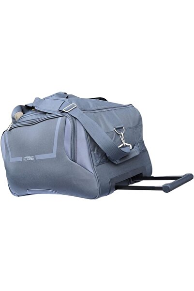 American Tourister AmericanTouristerCosmoDuffleBag55cm/20inch,Polyester,Grey|SpaciousInterior|SportsBag