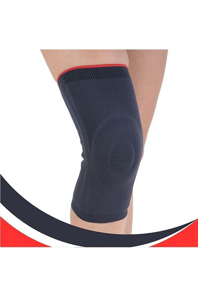Aps High Quality Knitted - Knee Brace with Flexible and Underwire Patella and Ligament Support