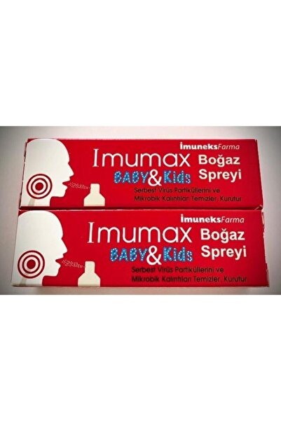 Imuneks Imumax Baby & Kids Boğaz Spreyi 20ml*2adet