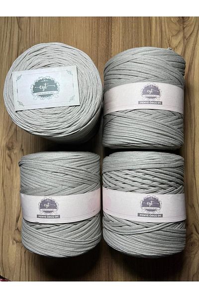 Yıldız Ticaret 600-650 GR Combed Cotton Rope - Basket, Bag and Stroller Rope, Knitting and Mop Rope