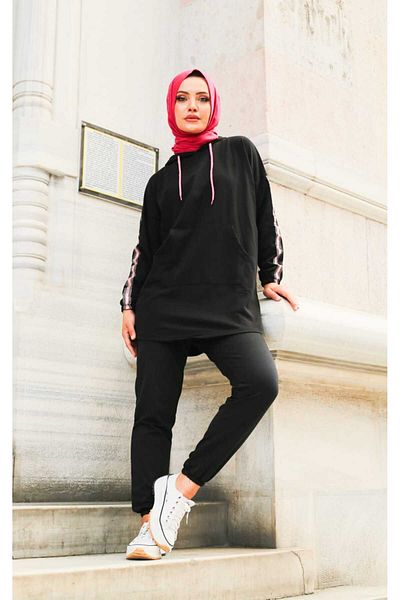 CNG MODA Hijab Tracksuit Set - Oversize Model