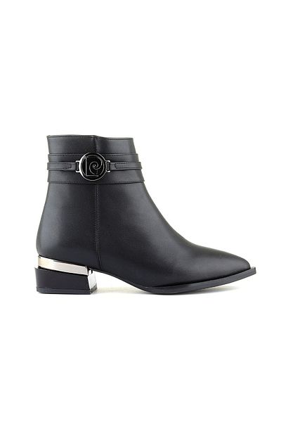 Pierre Cardin 54007 Γυναικείες μπότες με τετράγωνο τακούνι με φερμουάρ