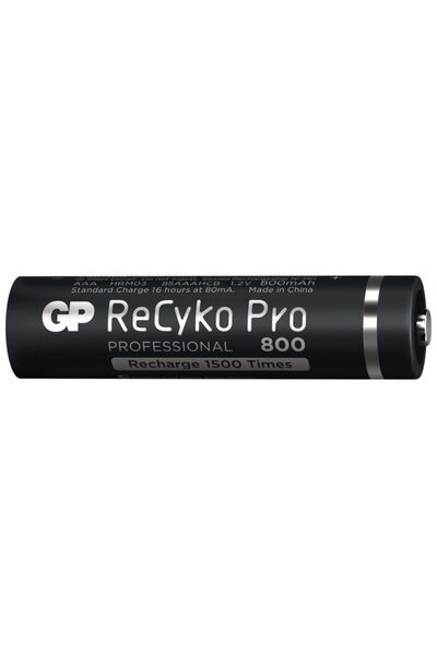 GP Recyko Pro 800 Mah Aaa Ince Kalem 8'li Şarj Edilebilir Pil