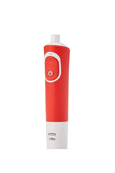 Oral-B 2 Modlu Oral-B Vitalty Şarjlı Diş Fırçası Gövdesi, Kırmızı