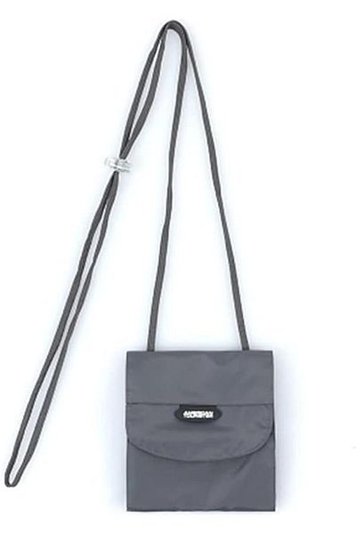 American Tourister Neck Safety Pouch - Grey