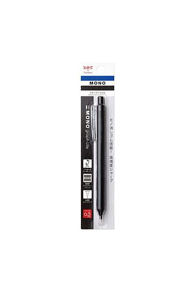 Tombow Versatil Mono Graph Lite 0.5 Black Mechanical Pencil