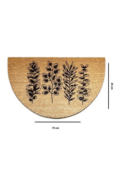 Chilai Home Coco Diesen 45x75 Cm Natural Koko Bristle Mat, India Natural Door Mat