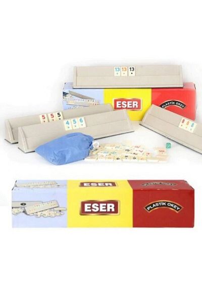 ESER Plastic Okey Team 1stClass Quality Large Size Set