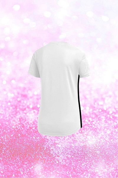 POSEIDON STORM Λευκό Dri-fit ύφασμα - Hiking Comfortable Crew Neck γυναικείο T-shirt S-3xl