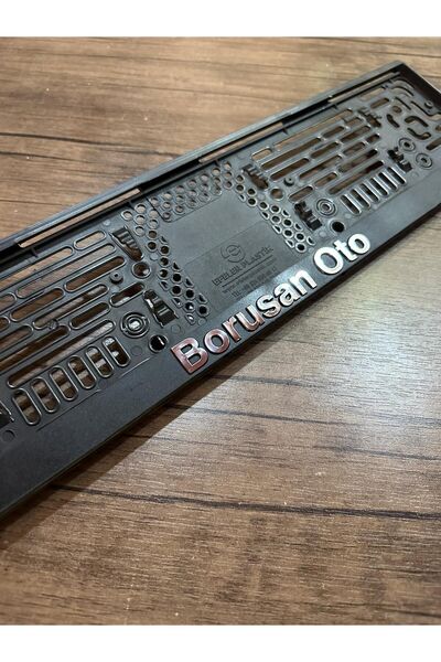 EFELER PLASTİK BORUSAN OTO PLAKALIK