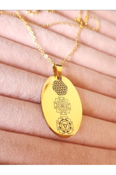 Anatolia قلادة مثالية من الفولاذ المقاوم للصدأ بحجم 3 أرقام رمزية