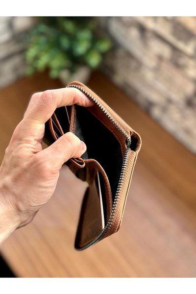 clawleather MINI FERURLI GENUINE LEATHER WALLET CARD HOLDER