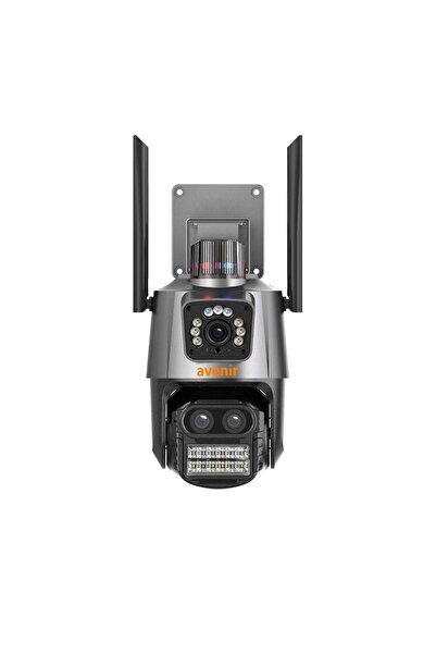 AVENİR AV-M21 3MP 8X Zoom Wifi Onvif 2 Kameralı Dış Mekan PTZ Kamera