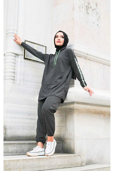 CNG MODA Hijab Tracksuit Set - Oversize Model