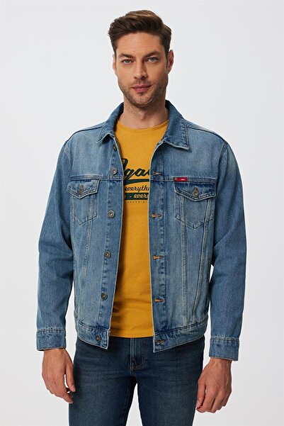 Lee Cooper Puebla 1 Чоловічий 100% бавовняний джинсовий піджак