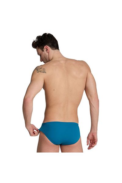 ARENA Costum de baie pentru înot albastru pentru bărbați Team Swim Briefs Solid 004773600