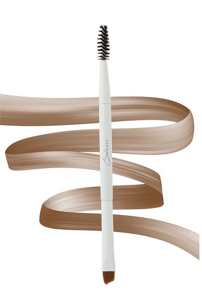 Soho N.Y.C. Vegan Eyebrow-Eyelash Makeup Brush-v710- Wooden Handle 14.5cm