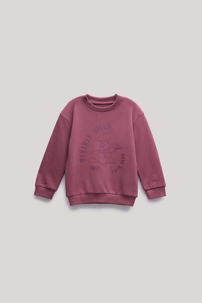 Beverly Hills Polo Club BG Store Erkek Çocuk Bordo Sweatshirt